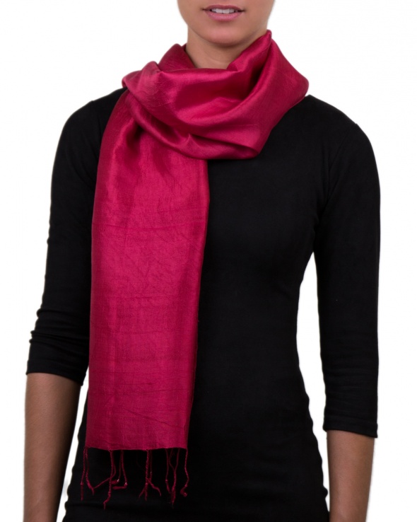 Foulard soie COCOON UNIE madras femme