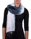 Foulard soie COCOON BI graphite femme