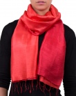 Foulard soie COCOON BI madras femme