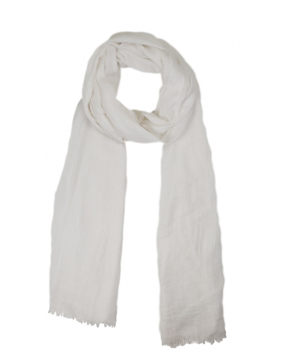 Echarpe viscose MANALI white homme