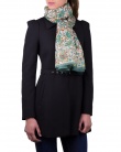 Foulard soie MAIA arabesk green femme