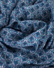 Foulard soie MAIA sari blue femme