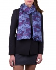 Foulard soie MAIA snake blue femme