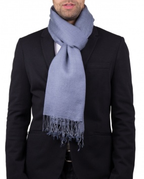 Echarpe cachemire KATAN gray homme